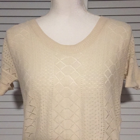 Lucky Brand Adrianna Thin Sweater Open Knit - Picture 3 of 7